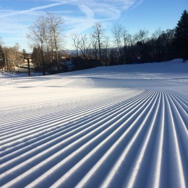 Beech Mountain Resort posted this pic on Facebook with the caption: The weather this weekend looks mild and sunny, which means comfortable temperatures and great conditions!