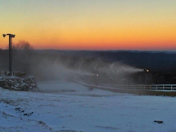 Beech Mountain Resort has been making snow for a couple days in an attempt to open this weekend. No decision has been made yet.