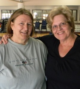 Christine Behrend and Pam Meyer