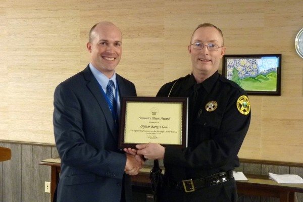 B. Adams award Jan 2016