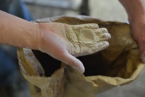 The Carolina sourdough is made using stoneground flour