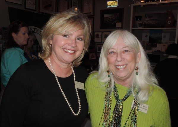 Executive Director Melynda Pepple and Board President Nancy Morrison. Photo by Jim Swinkola