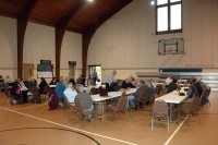 About two dozen attended the meeting.