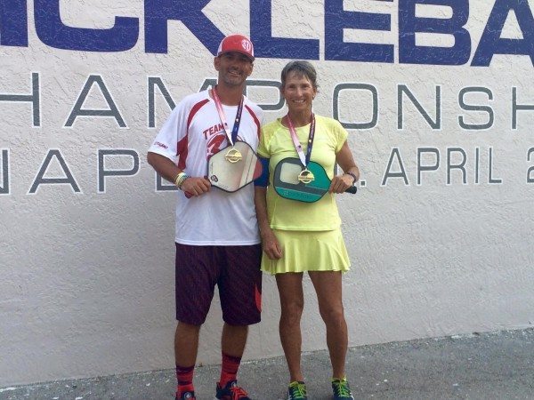 Dominic Catalano & JoAnne Russell US Open Pickleball 2016