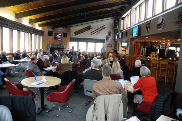 Sugar Mountain Resort had a packed house of journalists, ski industry stakeholders and community members at the press conference on Wednesday.