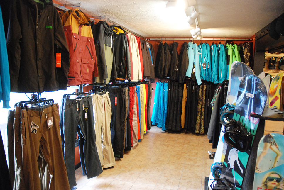 A huge selection of apparel too