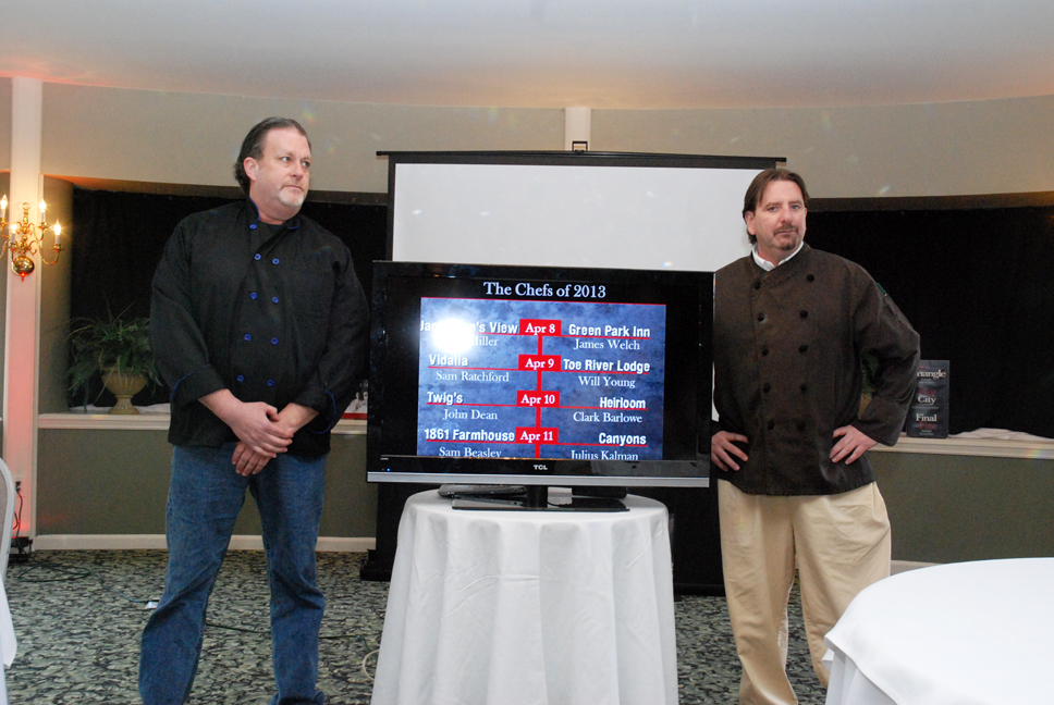 Craig Miller of Jackalope's View v. James Welch of Laurel Room at Green Park Inn FIXE_0339