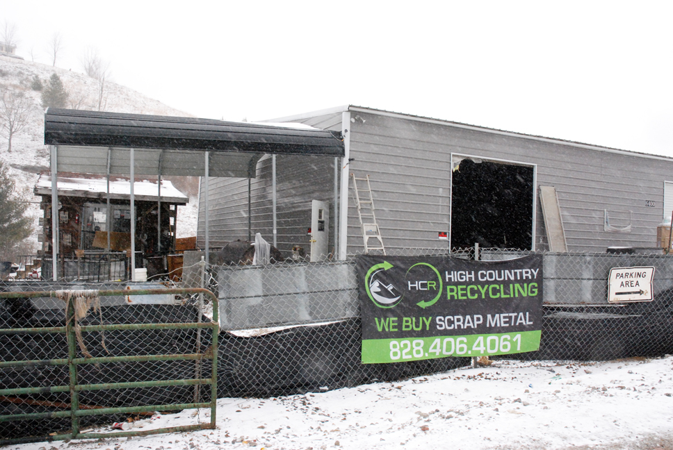 High Country Recycling is located across the way from Skate World on U.S. 421. Photos by Ken Ketchie