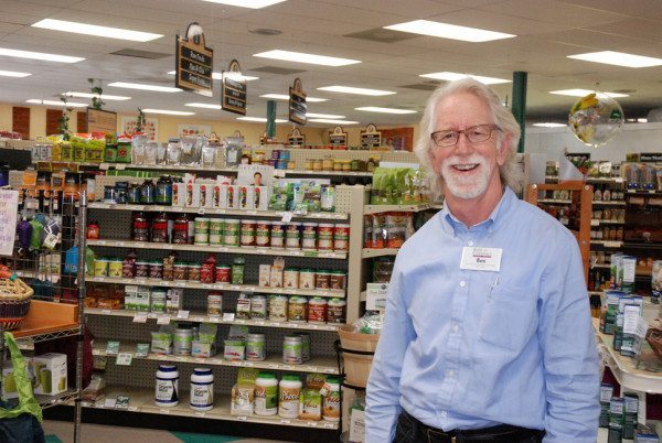 Ben Henderson is pictured at Bare Minerals Natural Market. Photo by Ken Ketchie.