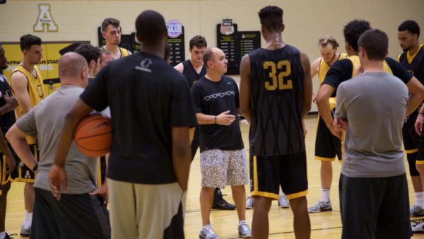 Appalachian State men's basketball will open its preseason practices tomorrow. Courtesy: Appalachian State Athletics