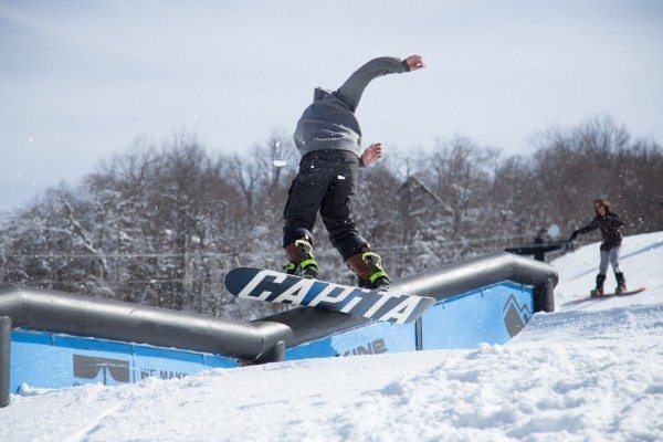 wRECklESS Rail Jam 2015. Photo by Sarah Weiffenbach.