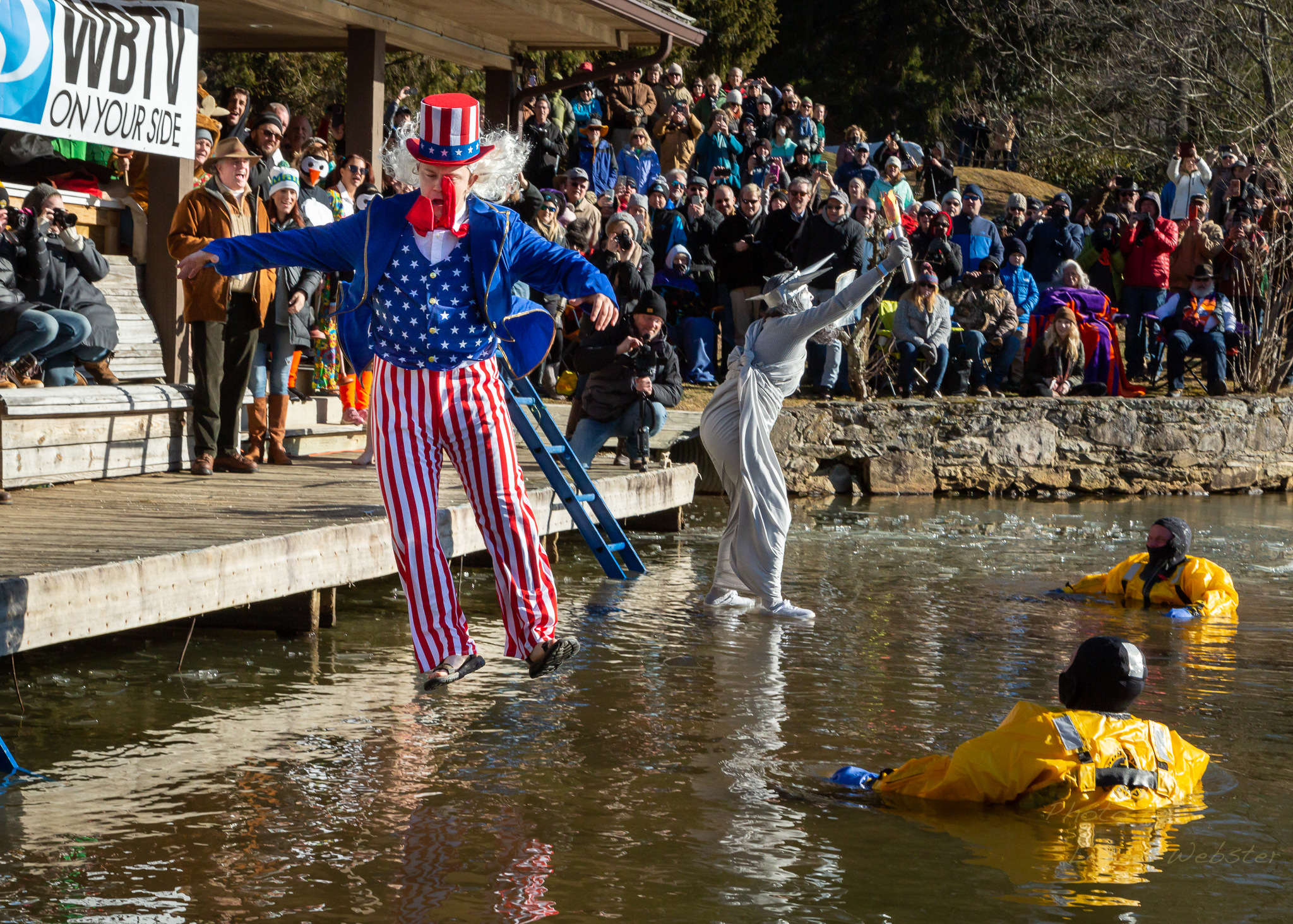 Photos from Blowing Rock WinterFest 2019's Polar Plunge by Lonnie