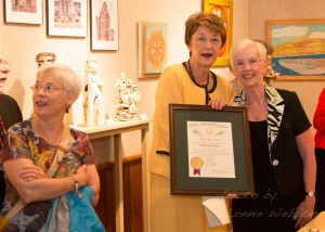 Mayor Loretta Guy Clawson inducted into the order of the Long Leaf Pine