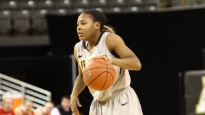 Raven Gary led Appalachian State with 12 points on Saturday versus Chattanooga. Photo by Rob Moore and courtesy of Appalachian Sports Information