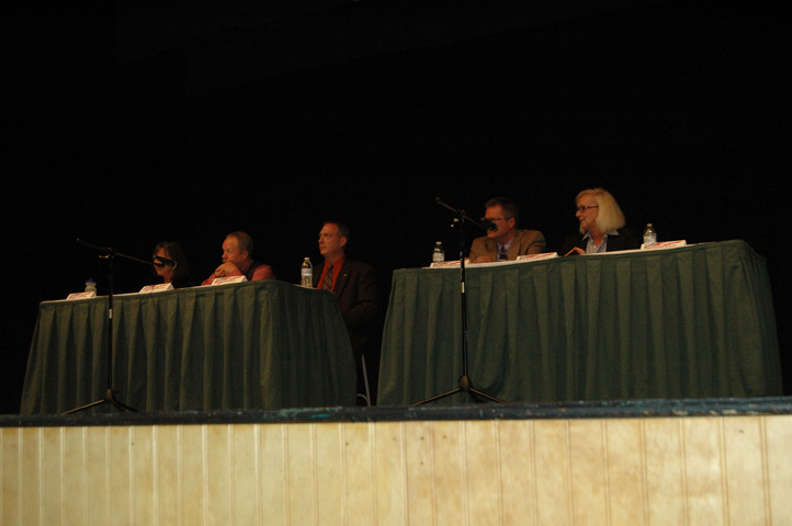 The candidates running for Blowing Rock Town Council. Photo by Jesse Wood