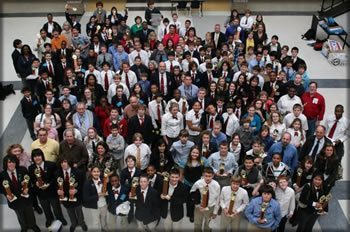 The 2010 competition participants.