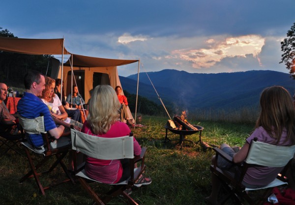 Camping near Blowing Rock - Photo by Todd Bush