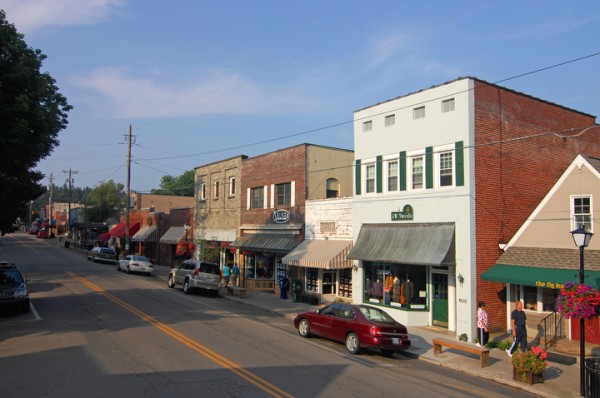 Downtown Blowing Rock - Photo by Todd Bush