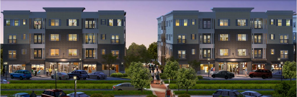 A Blue Ridge Companies in Mount Pleasant, S.C., development similar to the one proposed for the 17-acre parcel on Greenway Road. Photo courtesy of Blue Ridge Companies