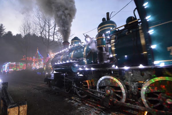 Tweetsie Christmas Train Christmas Commercial 2022 Celebrate The Holidays With Christmas Lights And Train Rides As Tweetsie  Christmas Continues - High Country Press