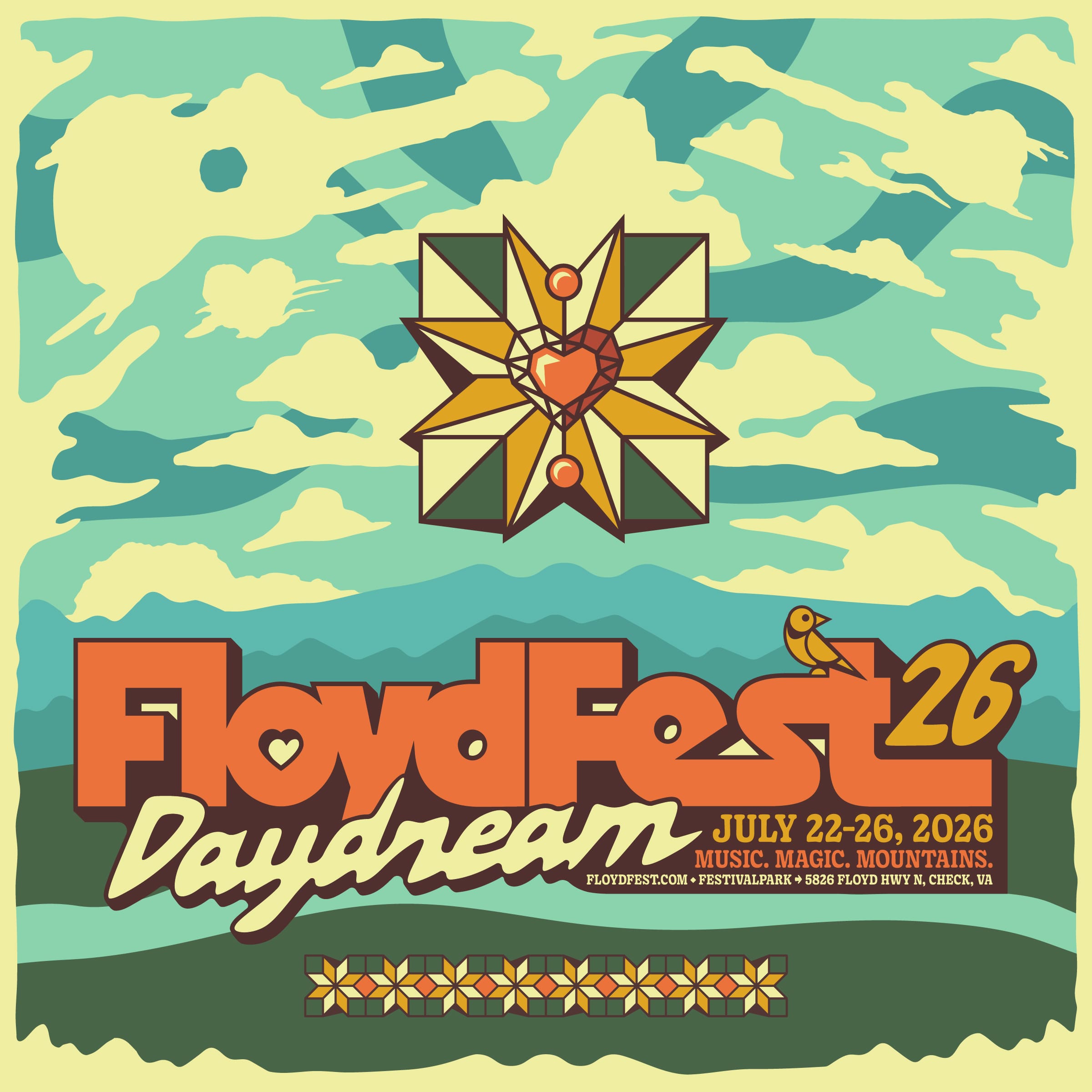 ‘Local Love’ Lineup Revealed for FloydFest 26~Daydream (July 22-26, 2026)